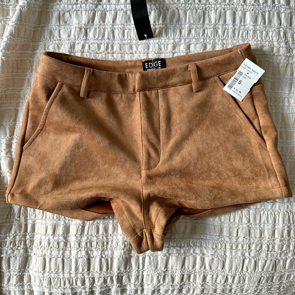 edge Pants - suede mini shorts